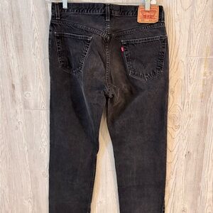 Levi's 505 Men's Black Jeans